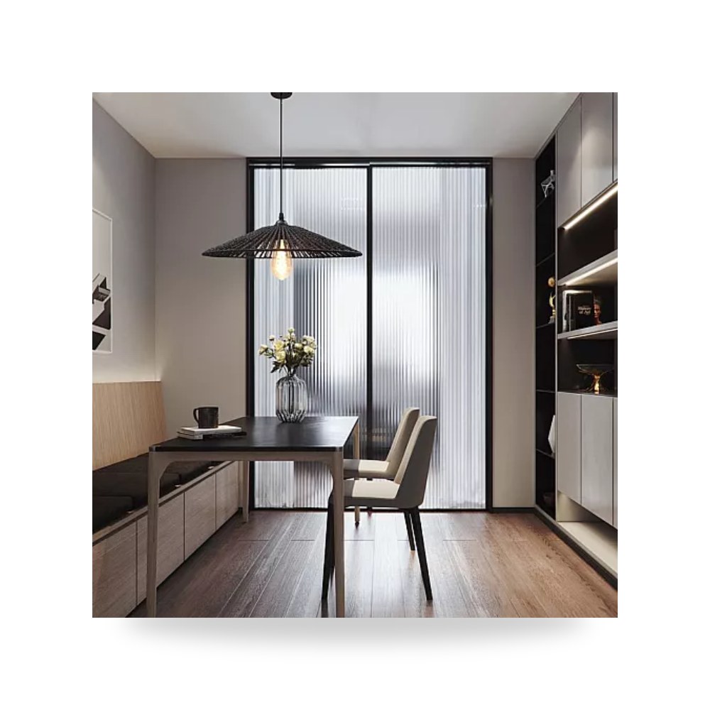 ثريا علاقي مودرن أسود 60 سم E27 D6281 هايمر همر موديل UP-15