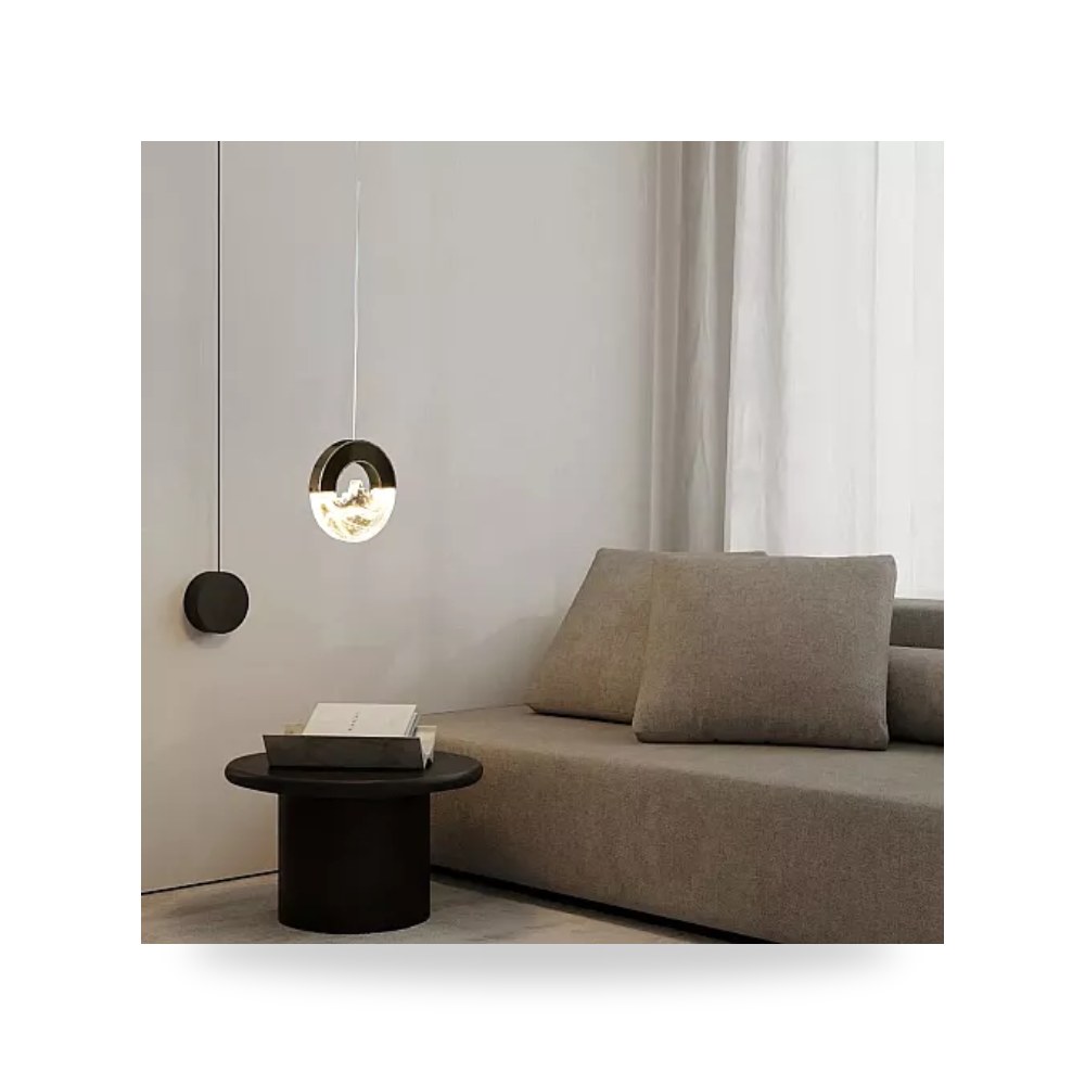 ثريا علاقي مودرن ذهبي 5W طراز D6270 - 1 هايمر همر موديل UP-15