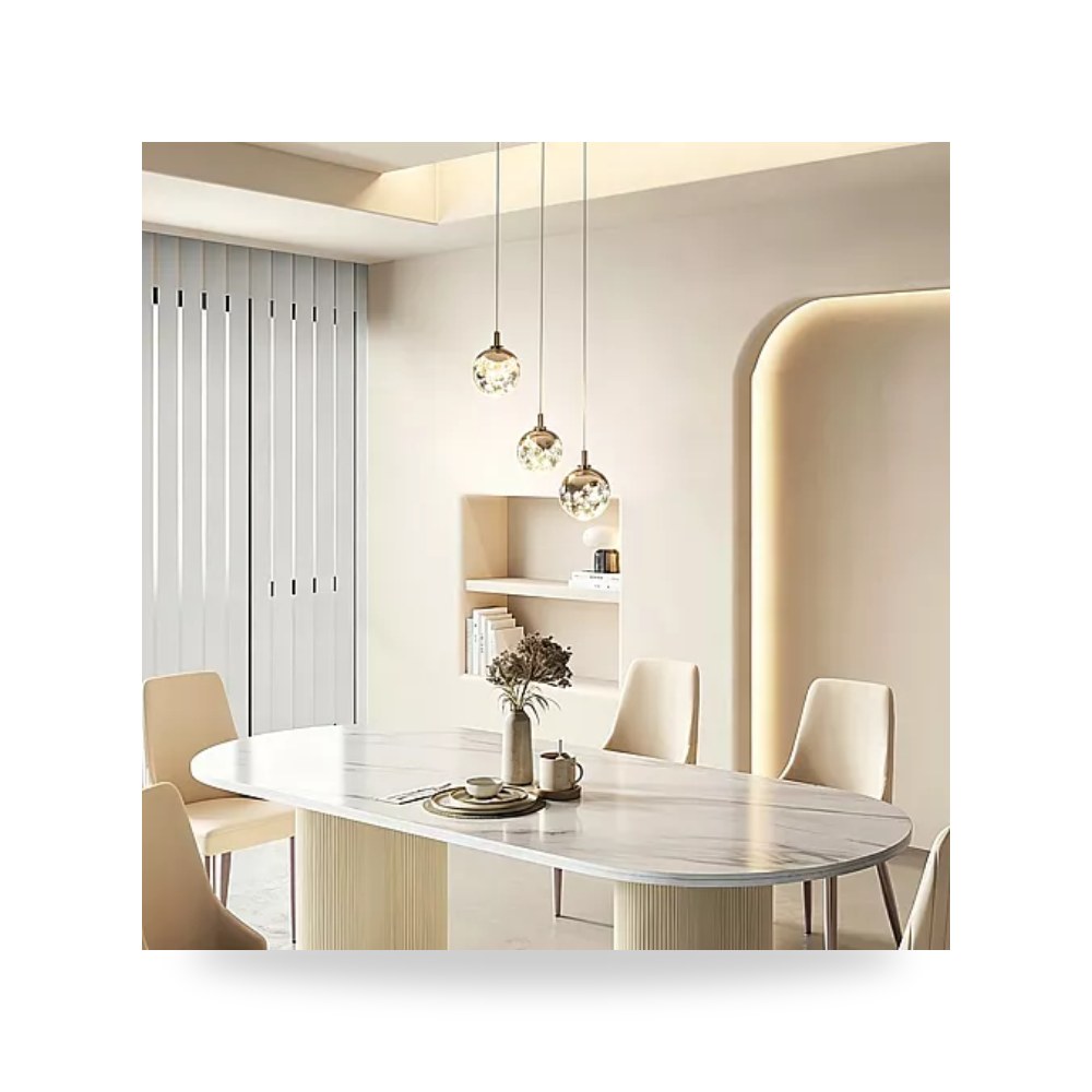 ثريا علاقي مودرن ذهبي ثلاثي 5W طراز D6273 هامر همر موديل UP-15