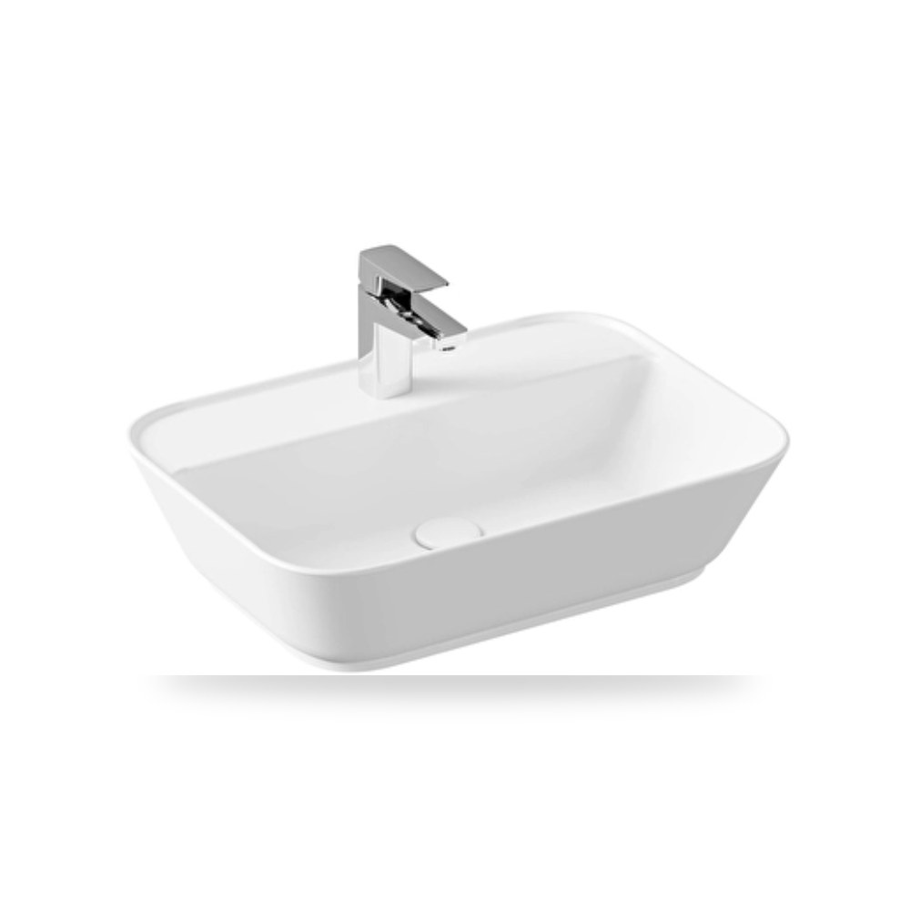 حوض مغسلة رخام بيضاوي فيترا جيو مطفي 7426B001 فيترا (VitrA)