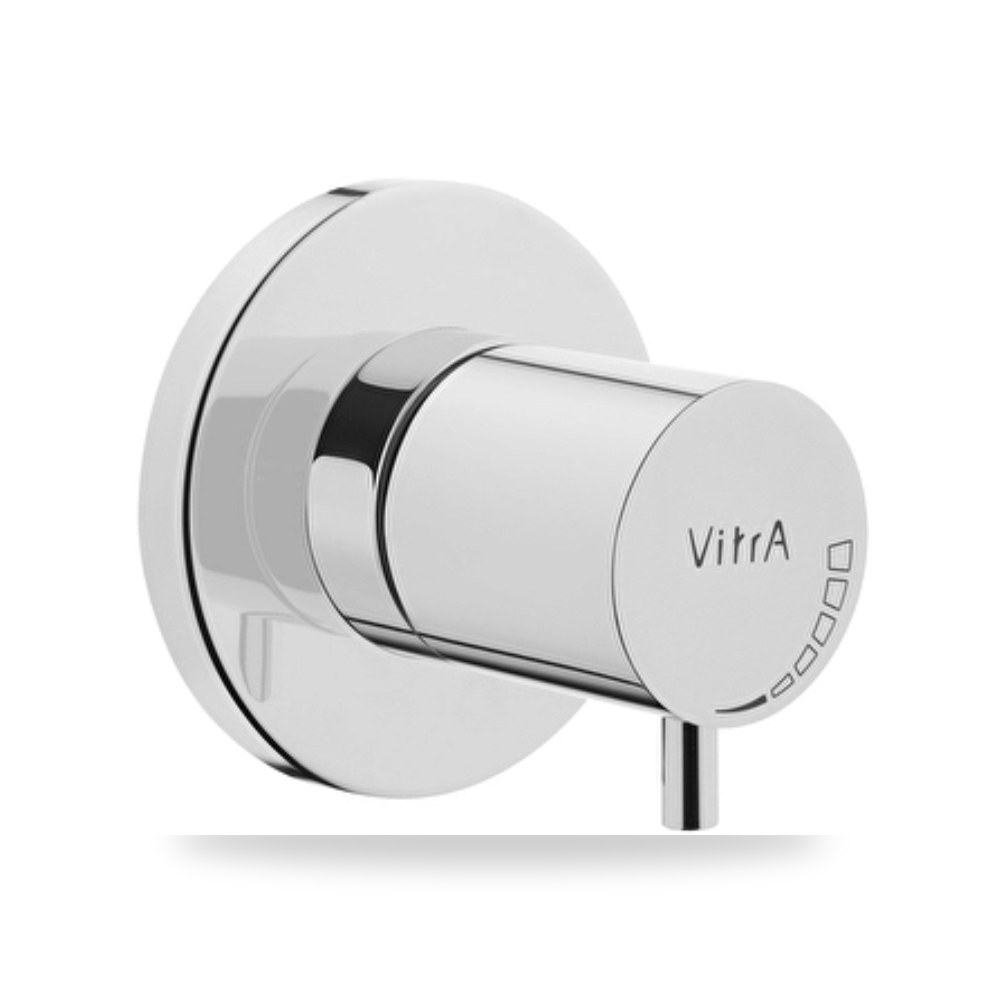 محبس دفن مخفي فيترا كروم لامع A41458 فيترا (VitrA)