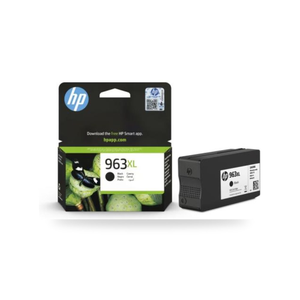 حبر أسود عالي الإنتاجية اتش بي HP 963XL أصلي شركة (REMCO)