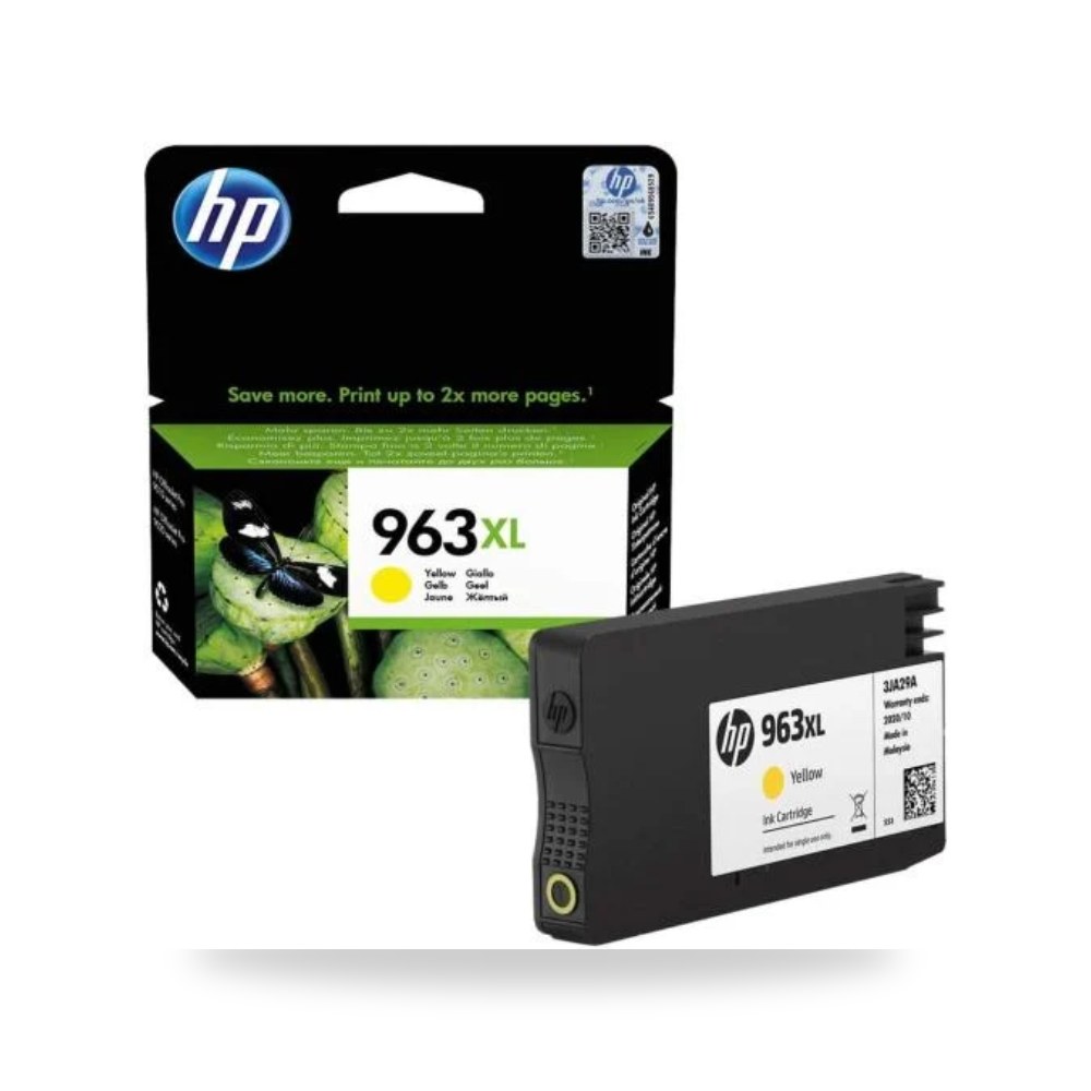 خرطوشة حبر أصفر اتش بي HP 963XL أصلي 3JA29AE شركة (REMCO)
