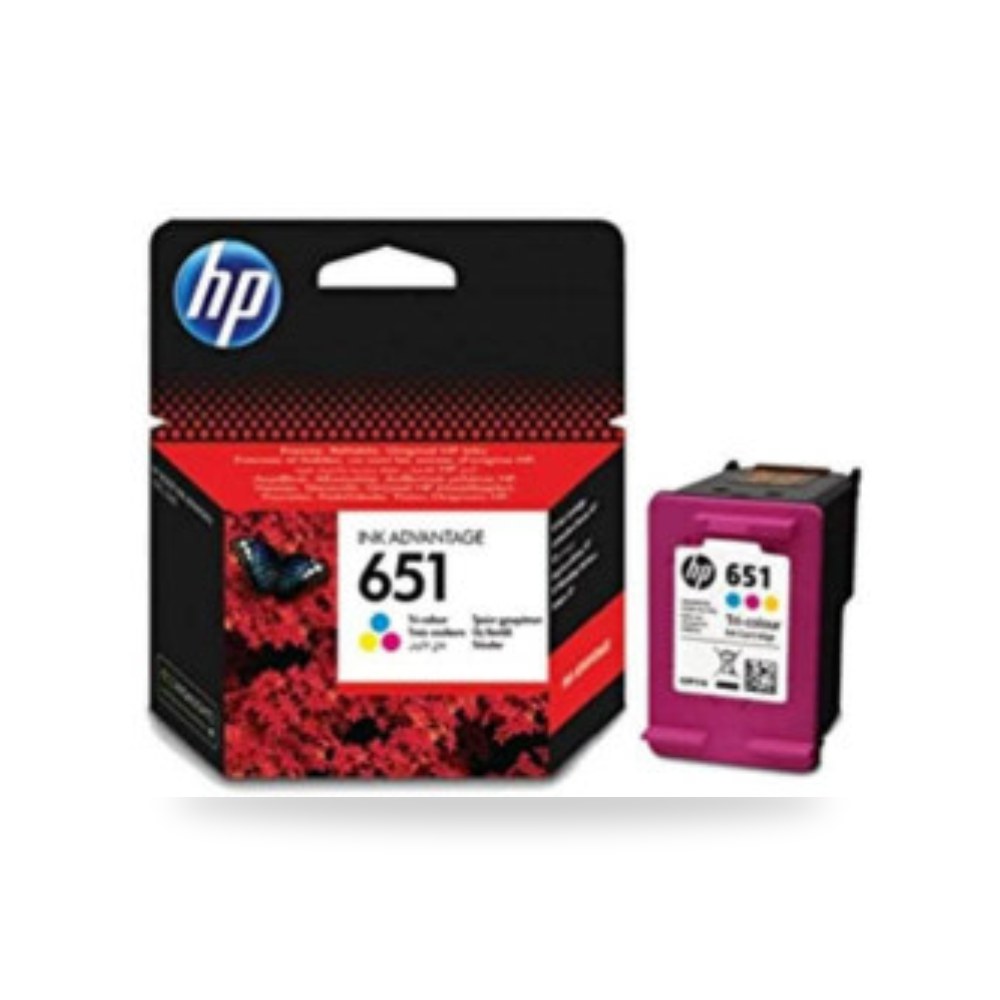 حبر طابعة ملون أصلي إتش بي HP 651 C2P11AE شركة (REMCO)