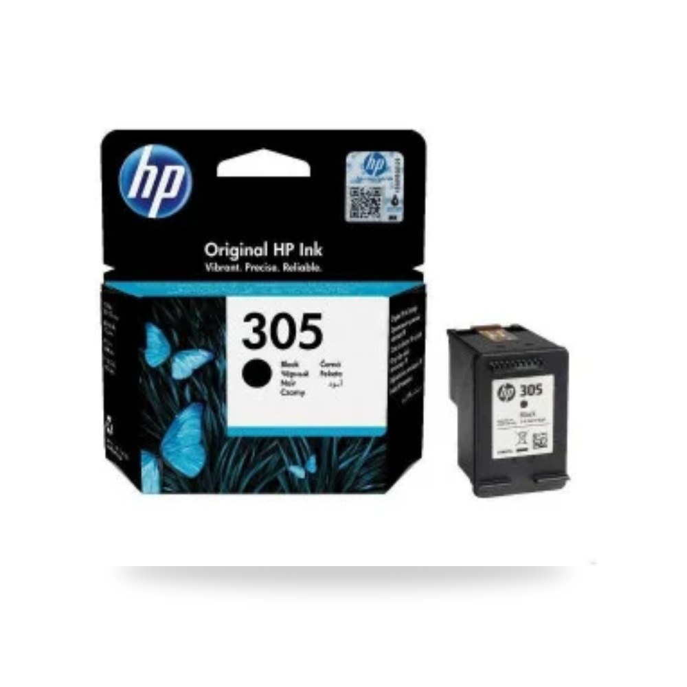 حبر طابعة بخاخ أسود أصلي إتش بي HP 305 3YM61AE شركة (REMCO)