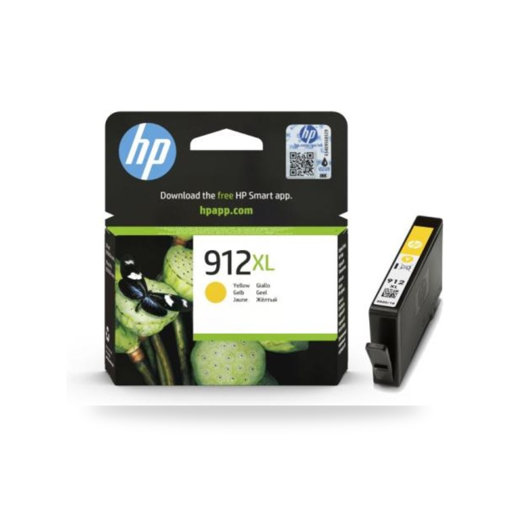 خرطوشة حبر بخاخ أصفر أصلي HP 912XL 3YL83AE شركة (REMCO)