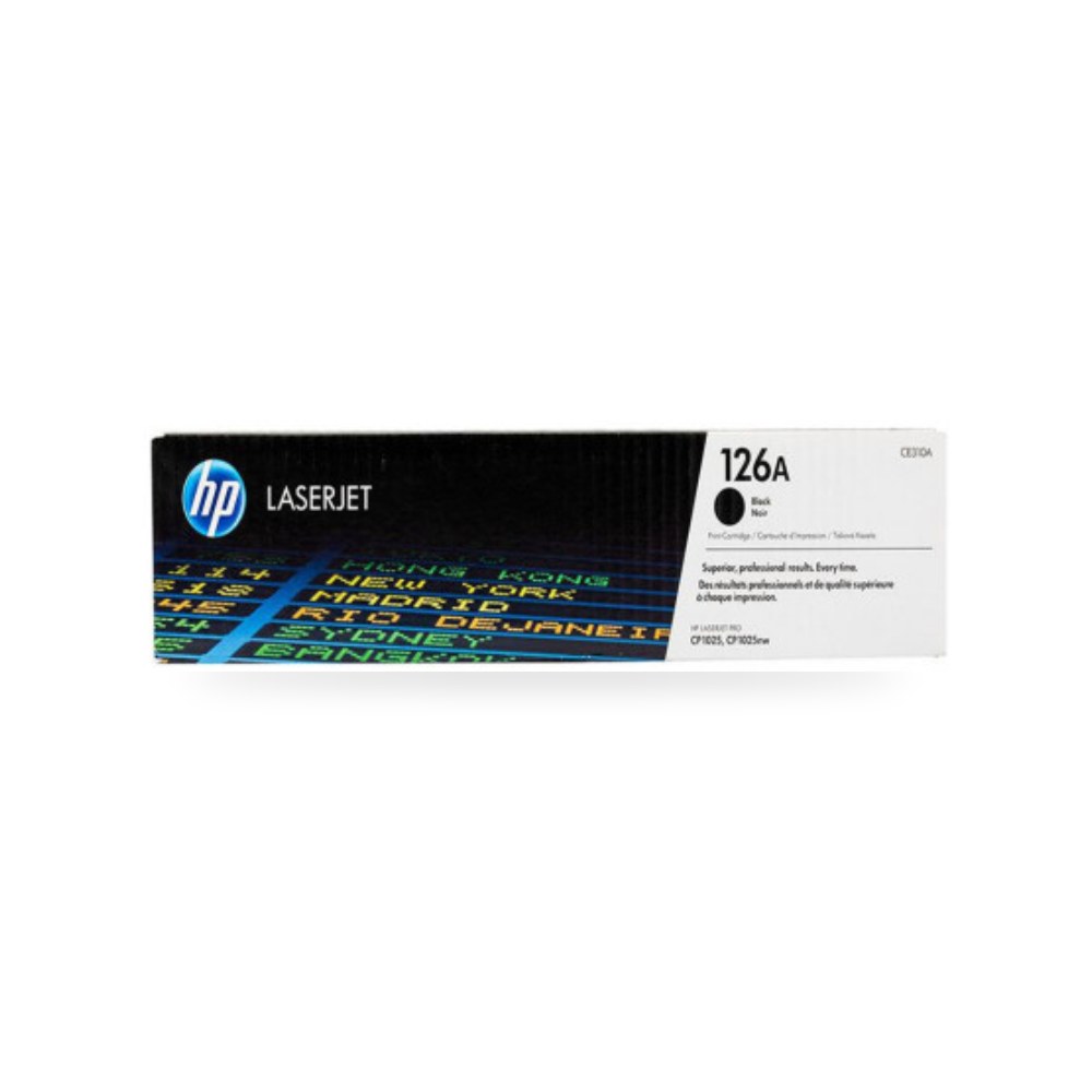 حبر طابعة ليزر أسود أصلي إتش بي HP 126A CE310A شركة (REMCO)