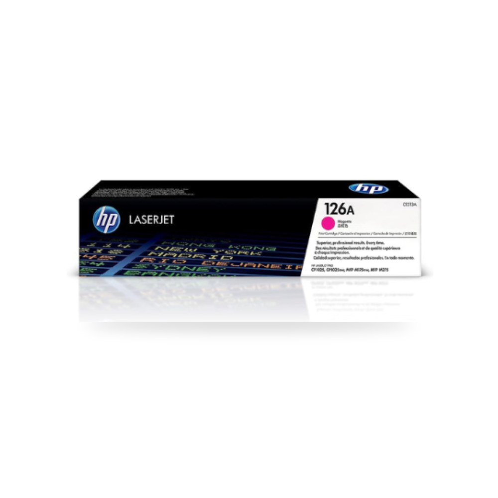 حبر طابعة ليزر أرجواني أصلي إتش بي HP 126A CE313A شركة (REMCO)