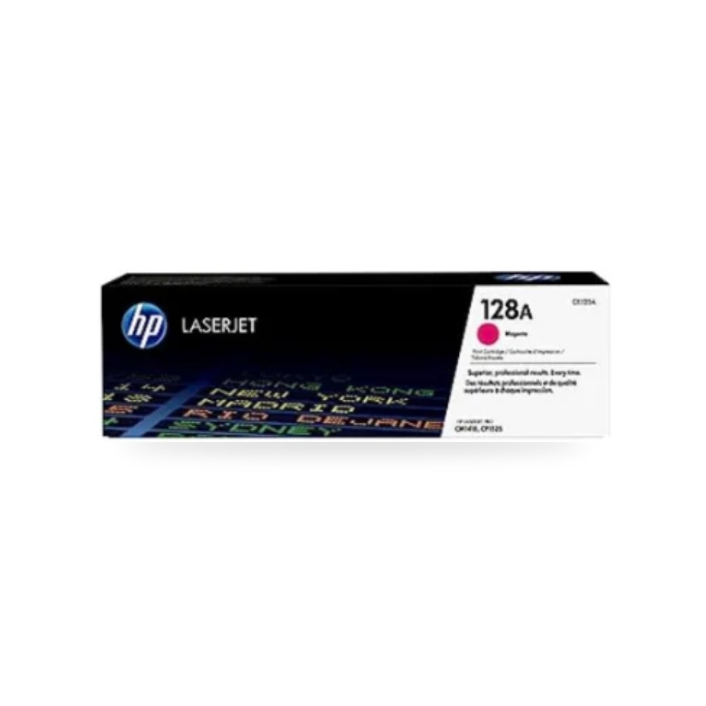 حبر طابعة ليزر أرجواني أصلي إتش بي HP 128A CE323A شركة (REMCO)