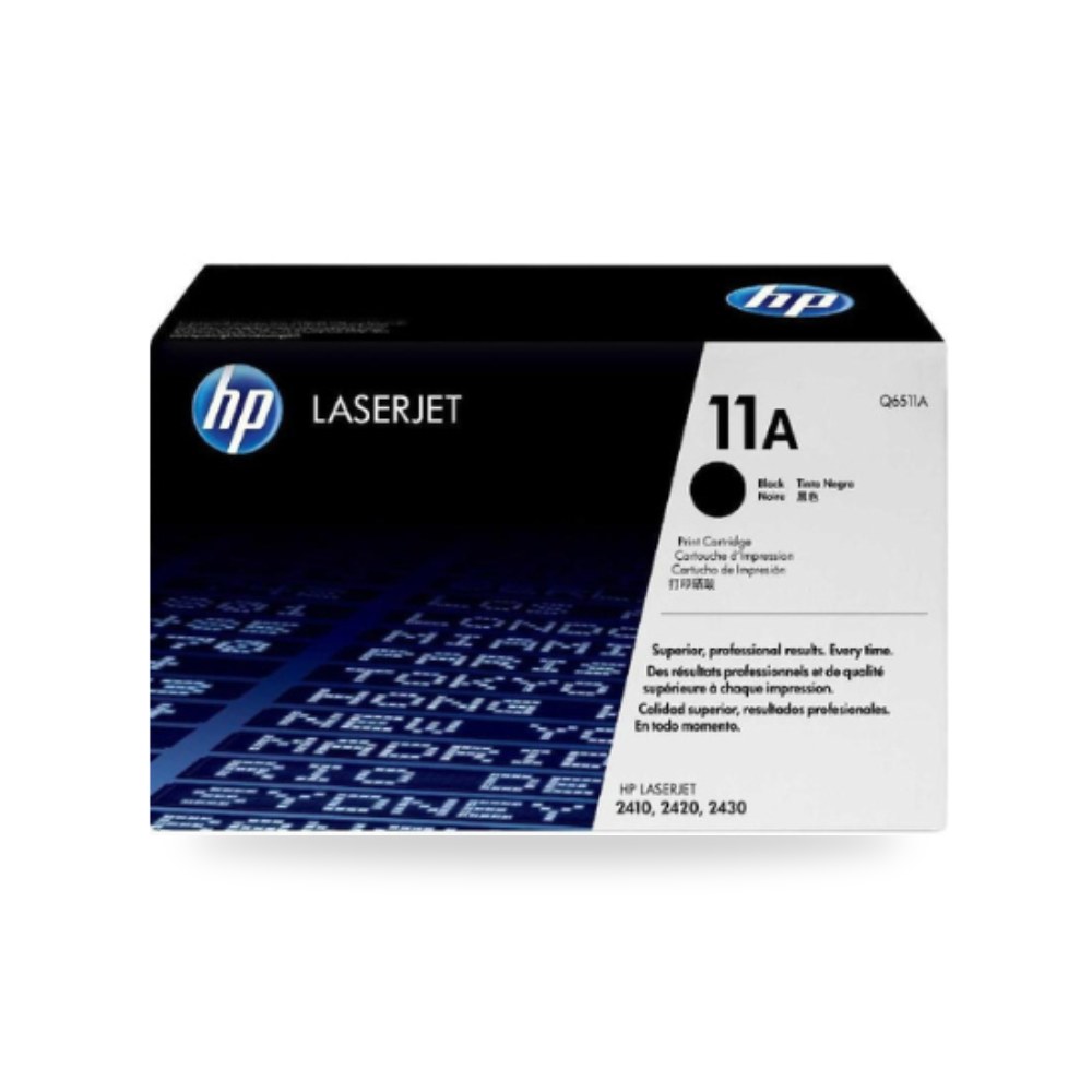خرطوشة حبر ليزر أسود أصلي إتش بي HP 11A Q6511A شركة (REMCO)