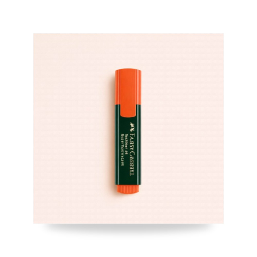 قلم تظليل برتقالي فابر كاستل Faber-Castell مكتب شركة (REMCO)
