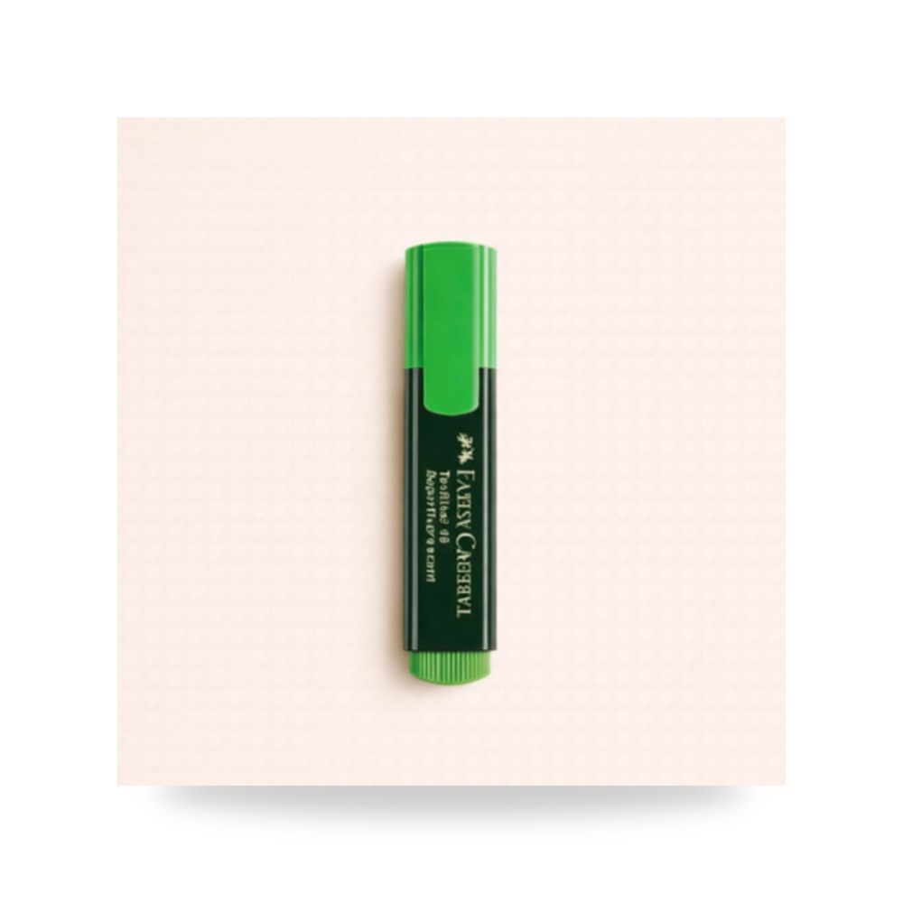 قلم تظليل فسفوري أخضر فابر كاستل Faber-Castell شركة (REMCO)