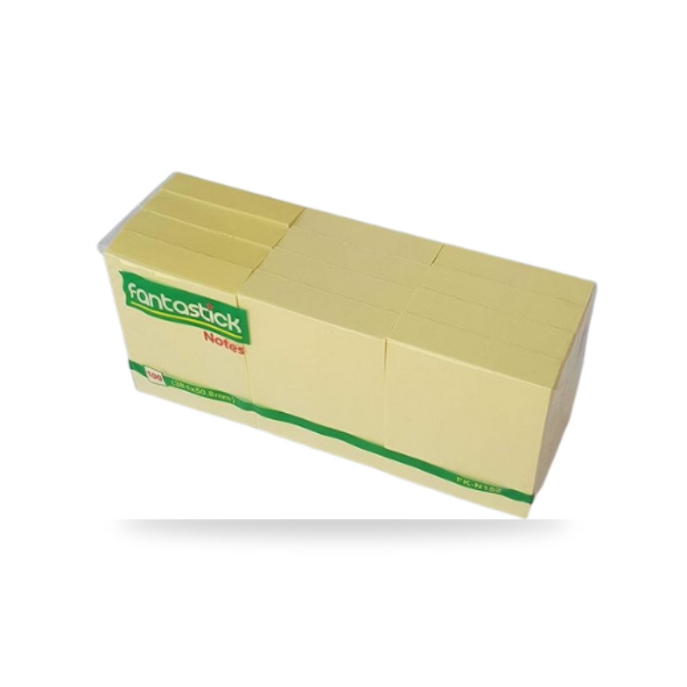 ورق ملاحظات لاصق أصفر فانتاستك Fantastic FK-N152 شركة (REMCO)