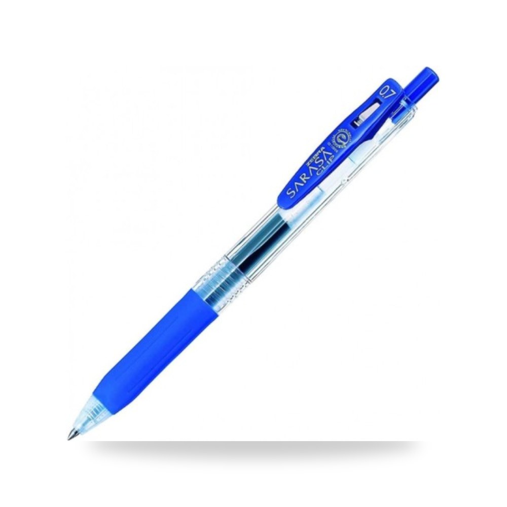 قلم حبر جل ساراسا 0.7 مم زيبرا Zebra كليب أزرق شركة (REMCO)