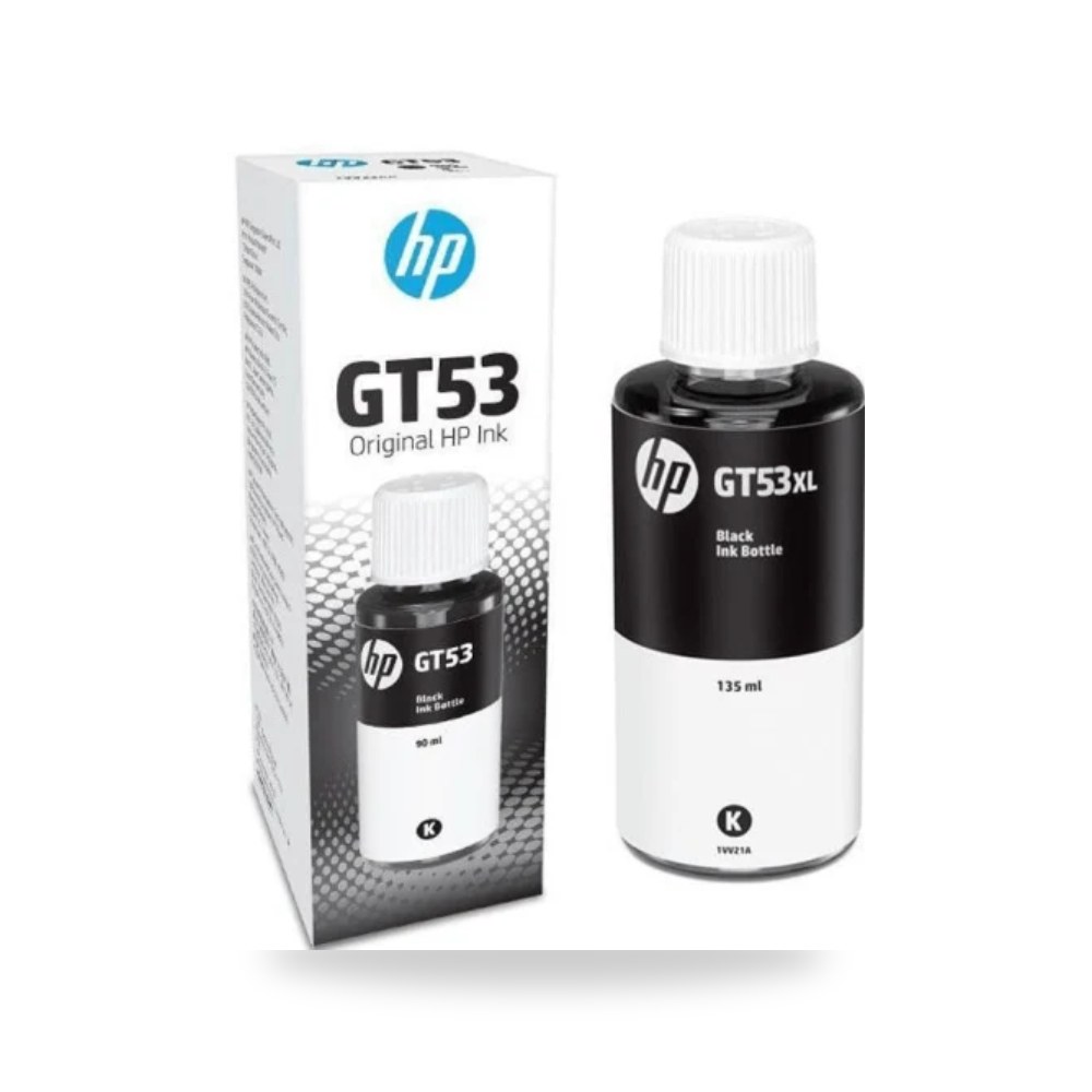 عبوة حبر سائل أسود أصلي GT53XL إتش بي 135مل شركة (REMCO) موديل 2031619