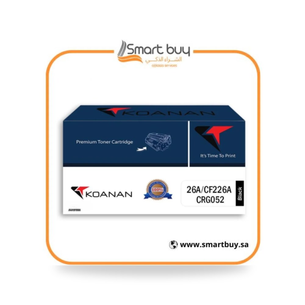 خرطوشة حبر ليزر أسود كونان CF226A - CRG052 شركة (REMCO)