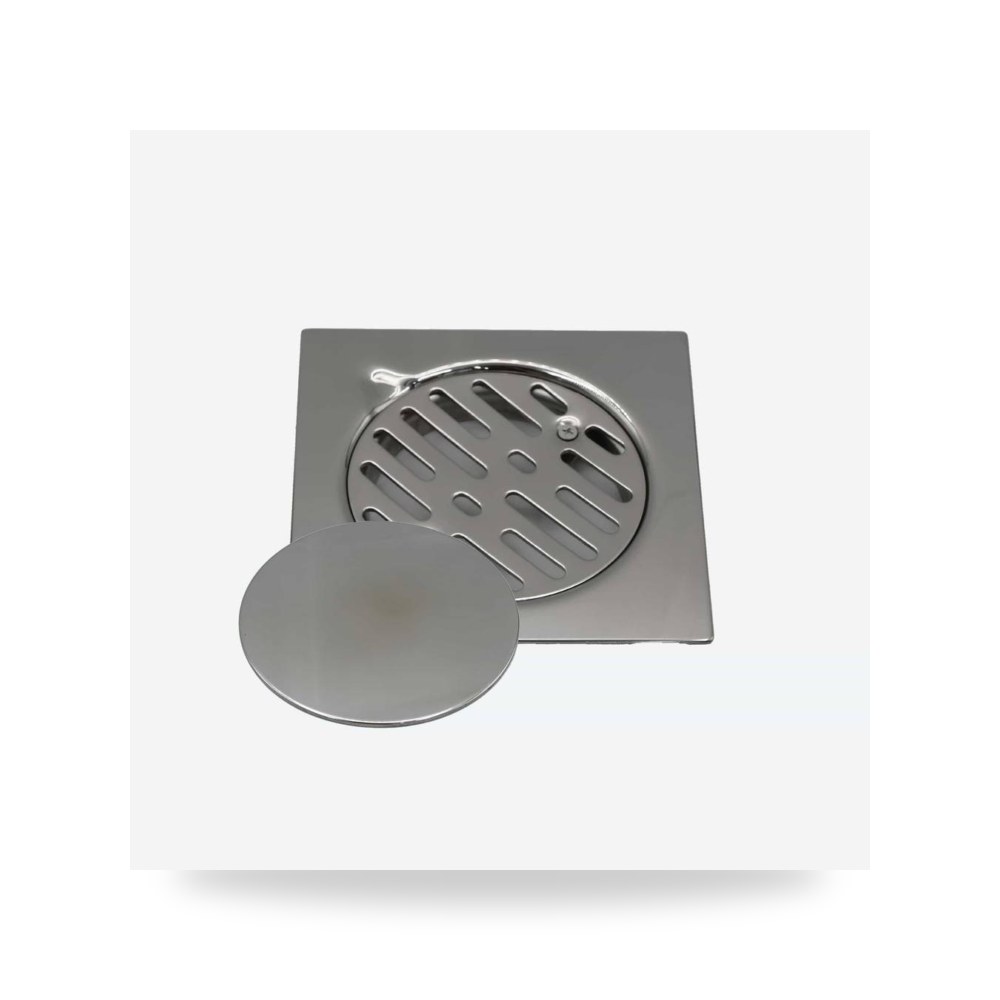 صفاية أرضية بمسمار 15×15 سم إميول شركة (REMCO) موديل FLP3804