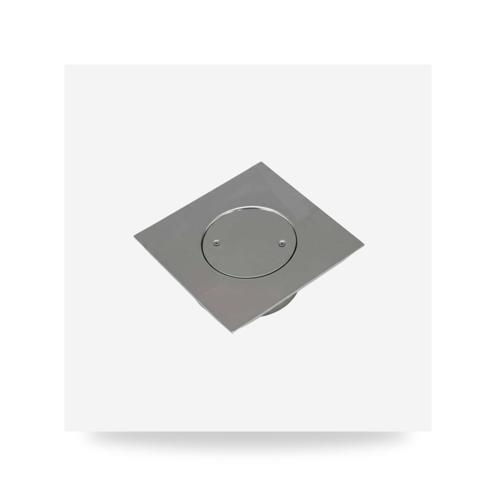 صفاية أرضية بمسمار 20×20 سم إميول شركة (REMCO) موديل FLP3809