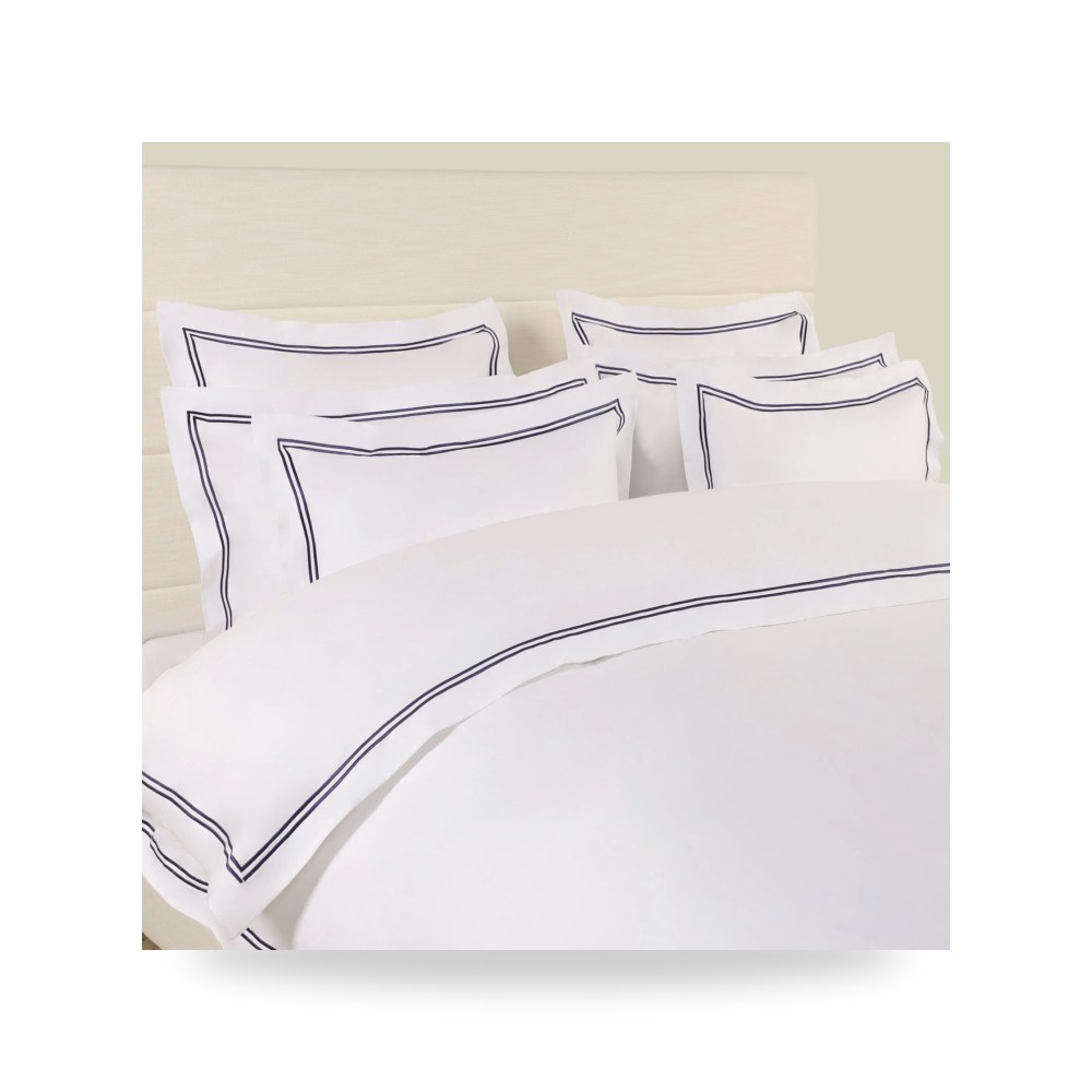 غطاء لحاف فندقي قطن ابيض ايلوس شركة (REMCO)