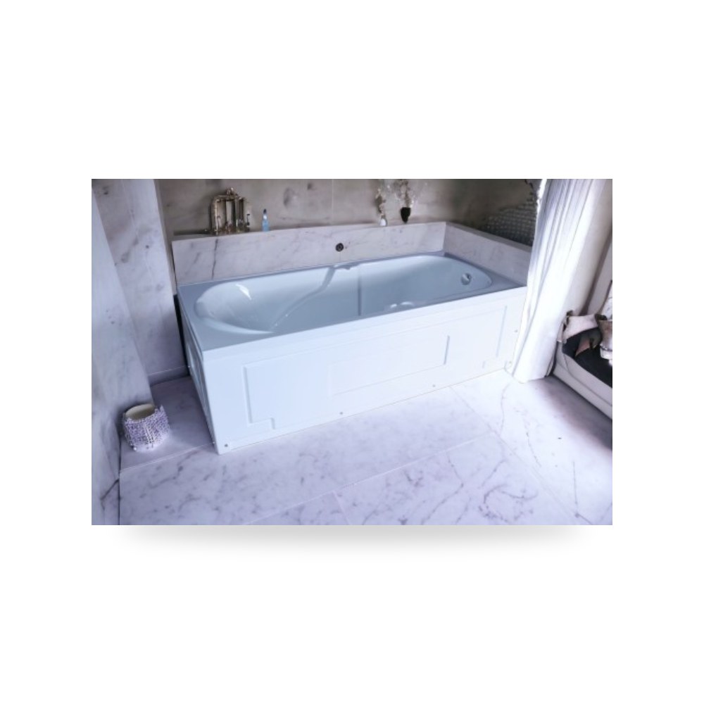 بانيو استحمام ديكور يونكس 180x80 سم illus شركة (REMCO)