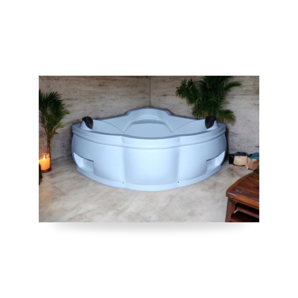 بانيو استحمام زاوية أبيض 140x140 سم illus شركة (REMCO)