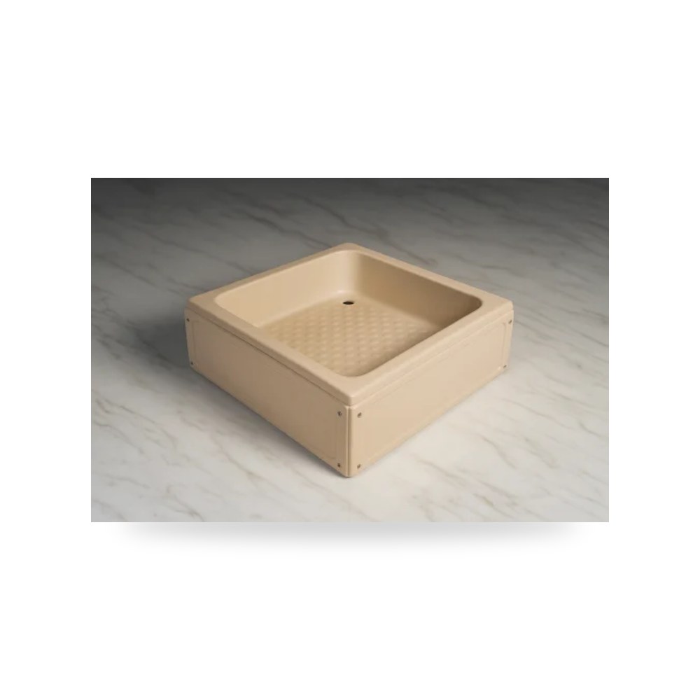 قاعدة شاور أرضية مربعة عميق بيج 80x80 illus 000240 شركة (REMCO)