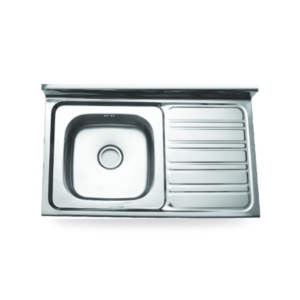 حوض مجلى مطبخ كوري مفرد 90x60 سم illus شركة (REMCO)