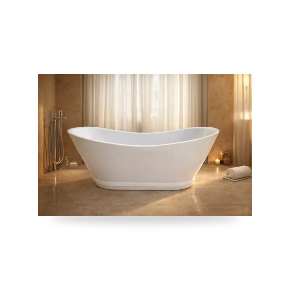 بانيو استحمام الدمعة أكريليك 170x75 illus شركة (REMCO)