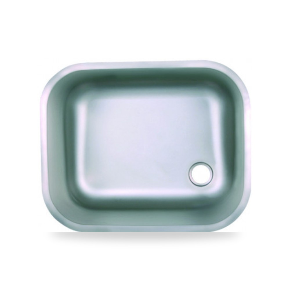 حوض مجلى مطبخ وطني ستيل 41x39 سم illus شركة (REMCO)