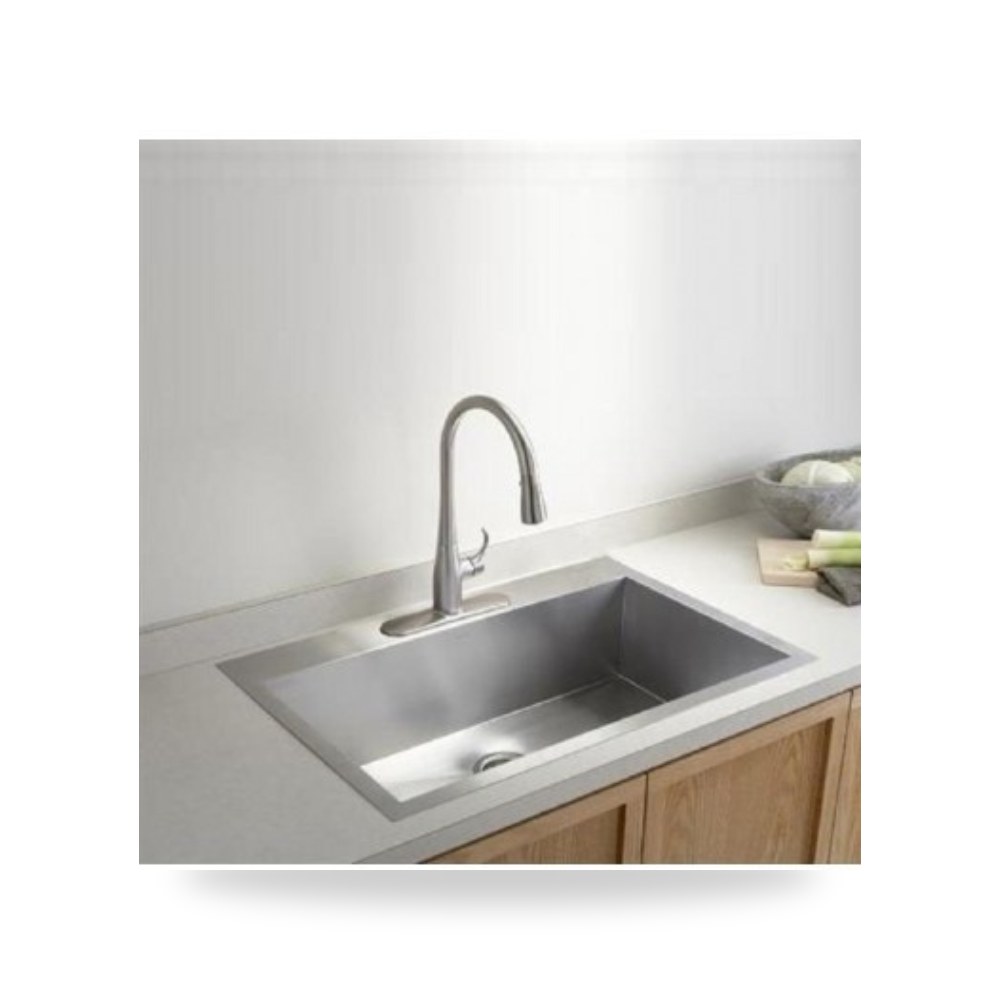 حوض مجلى مطبخ ستانلس ستيل 50x40 سم illus شركة (REMCO)