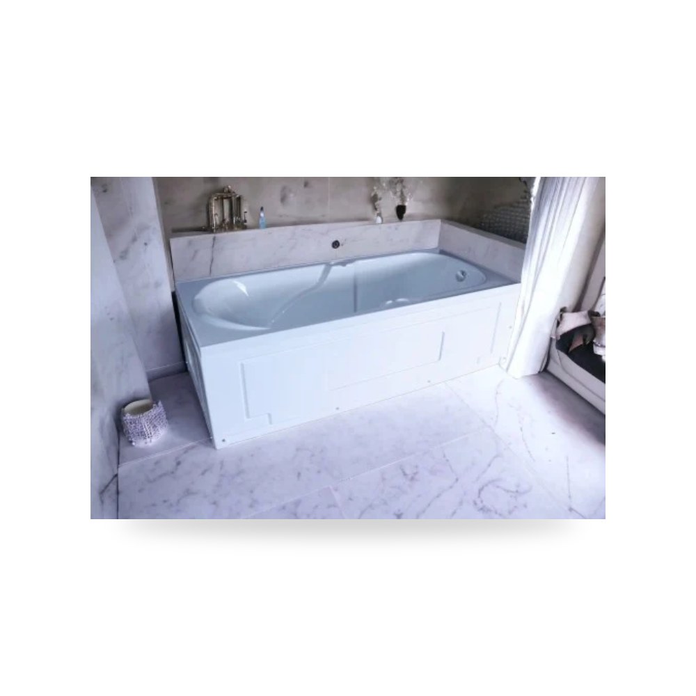 بانيو استحمام أكريليك ديكور 180x80 سم illus شركة (REMCO)
