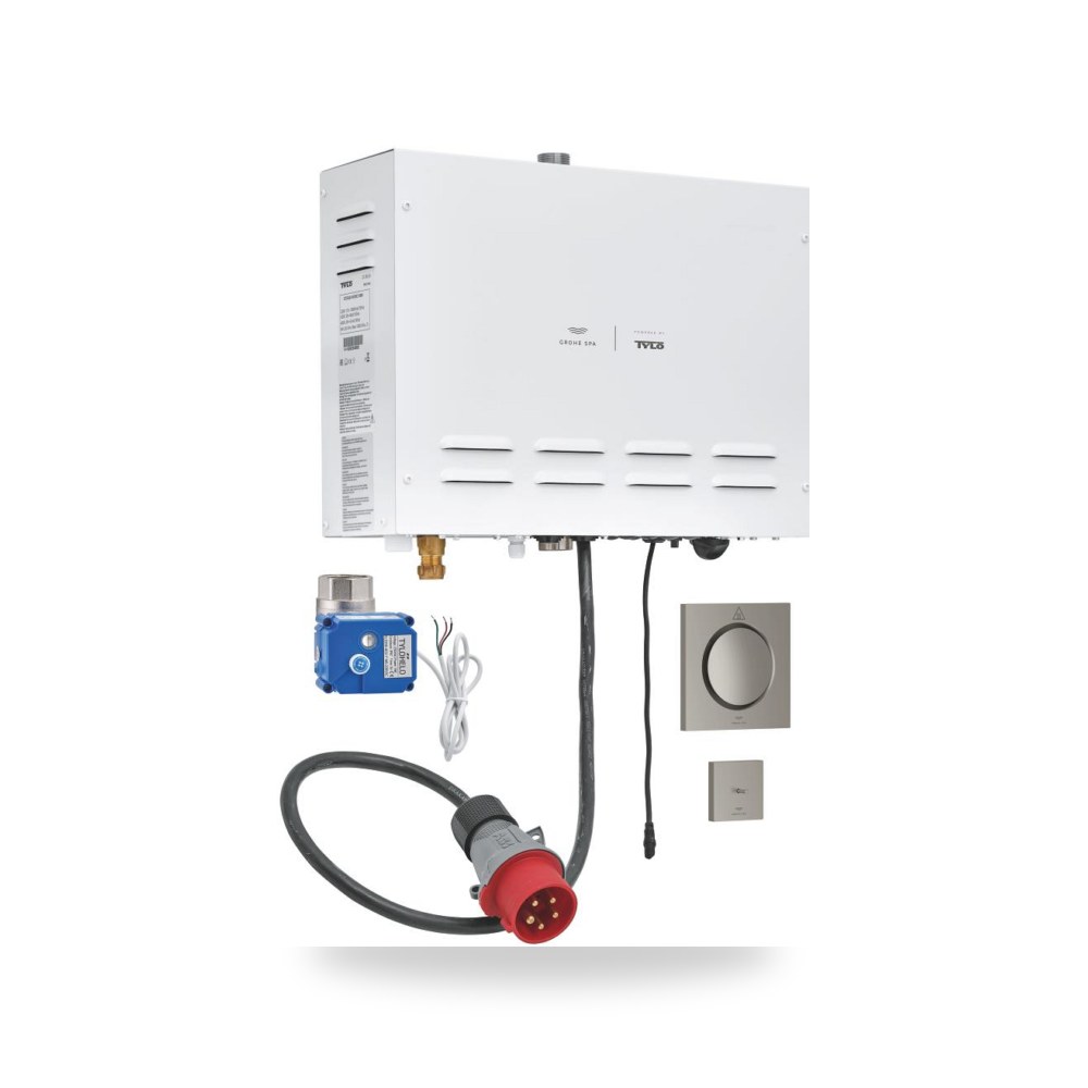 مولد بخار رقمي وحساس حرارة 9.9 kW F-digital Grohe