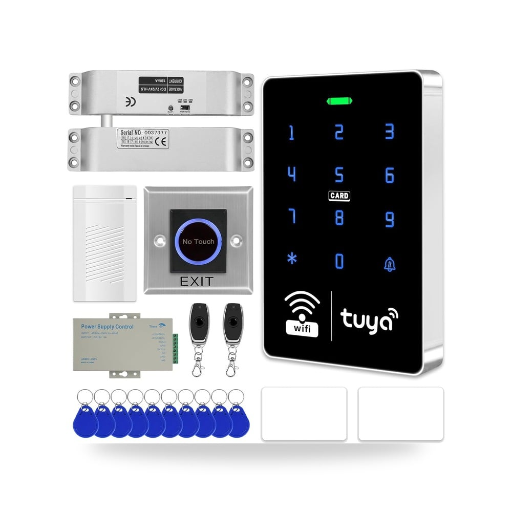 مجموعة نظام التحكم في الوصول الامن الكامل من اكس واي بي كي XYBkey موديل S10-Tuya