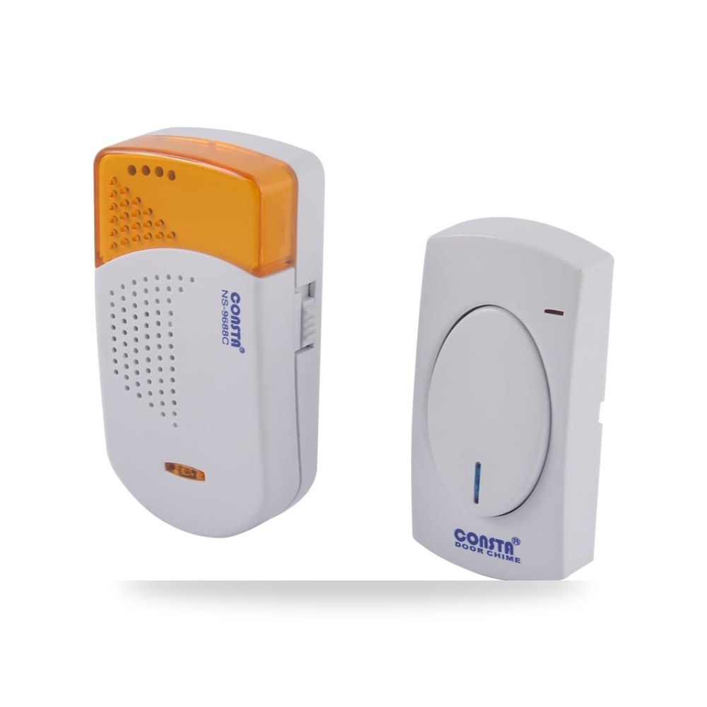 جرس باب لاسلكي رقمي 2 × 1 مع ريموت تحكم موديل B0B18M39QC