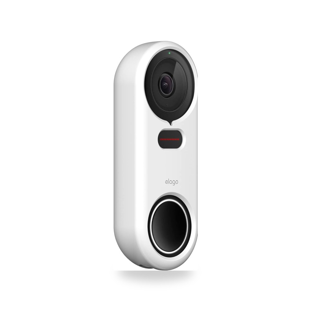 ايلاغو جراب سيليكون لجرس الباب نيست هالو للحماية من عوامل موديل Nest-Halo