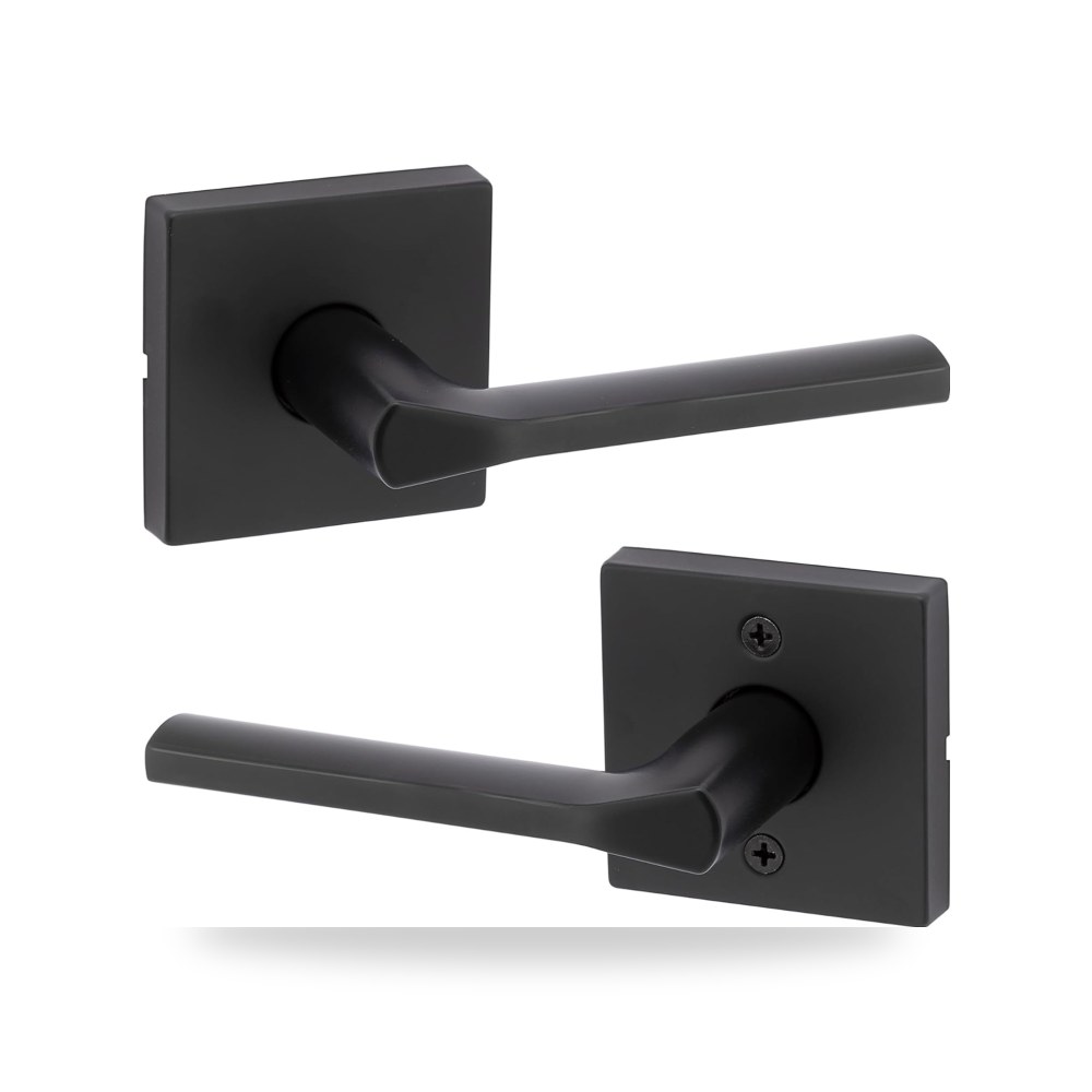 كويكست (Kwikset) طقم رافعة ومقبض باب معماري لشبونة موديل B09DQFHLR7