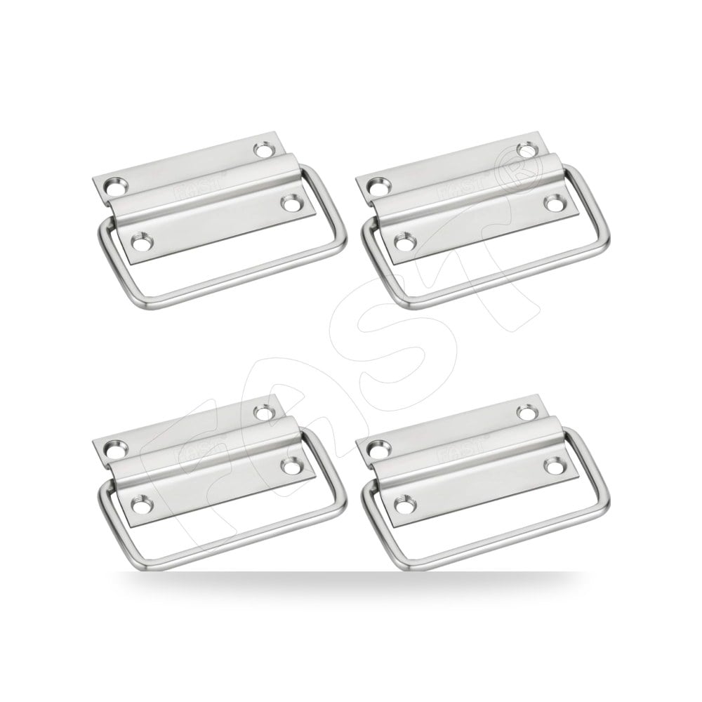 فاست مقبض سحب لصندوق أدراج الأثاث والسرير بي كيه 02 اس - 4 قطع (BK-02-STT)