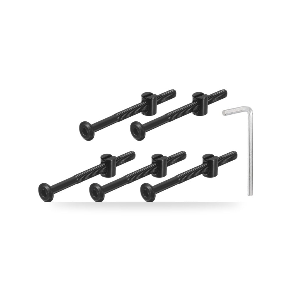 براغي سداسية براس صواميل اسطوانية، M6 × 75 مم، (5 قطعة)