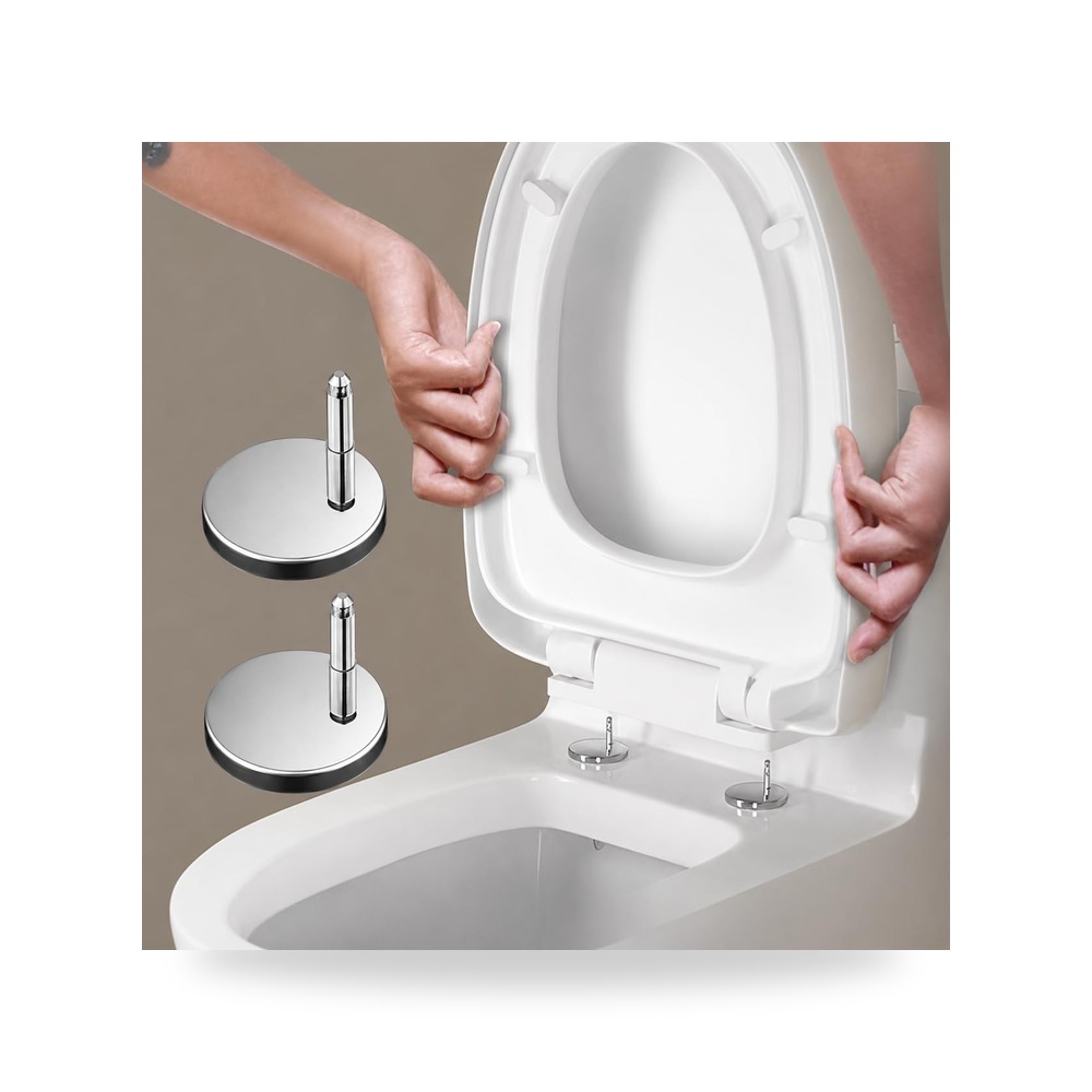 براغي تثبيت مقعد المرحاض من قطعتين، مجموعة براغي عالمية 5