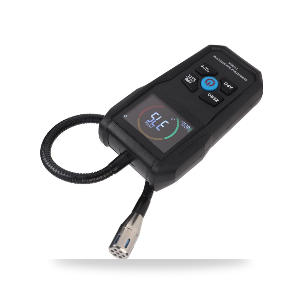 جهاز كاشف تسرب الغاز بمسبار مرن وشاشة LCD | Reemco