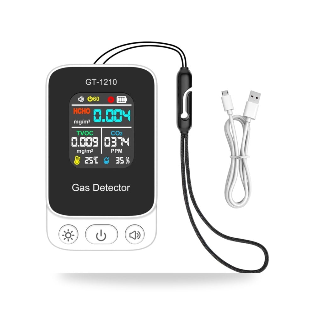جهاز اختبار الجودة ZoraYorce CO2 HCHO TVOC موديل B0HFR6P2JF