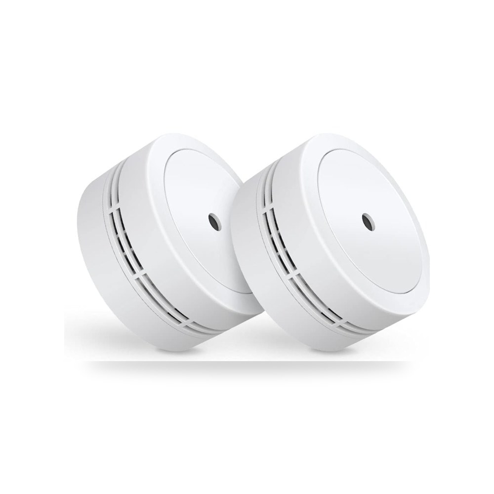 اي ال ار او كاشف دخان صغير FS7810 بطارية 10 سنوات (قطعتين) - Reemco
