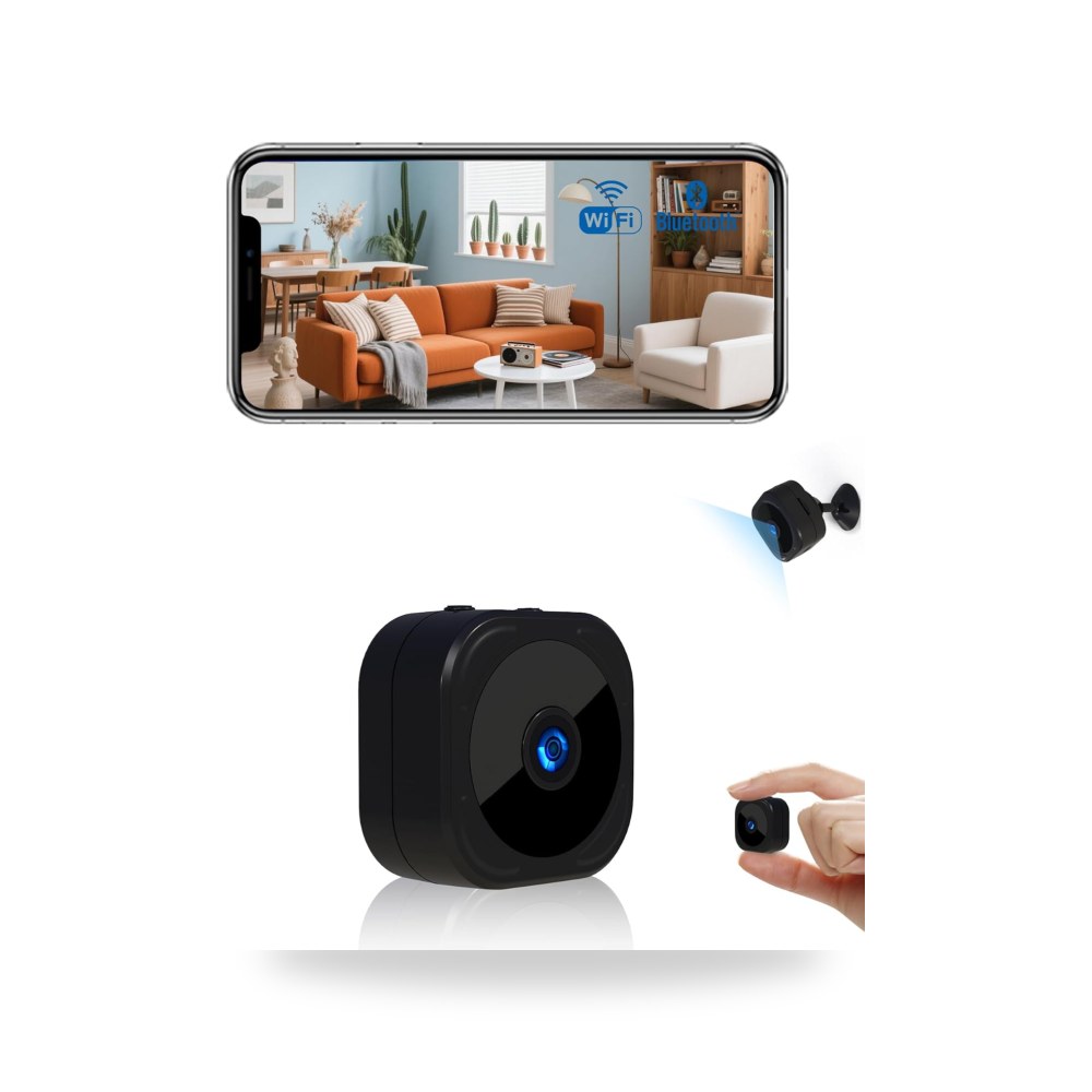 كاميرا مراقبة صغيرة 1080P اتش دي من اوبوكام (AOBOCAM) - موديل B0F3HX3NV3