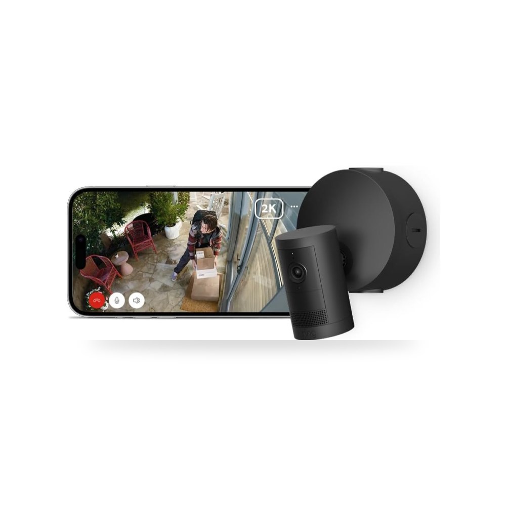 كاميرا Ring Outdoor Camera Plus (الطاقة عبر الإيثرنت) | إشتراك Ring