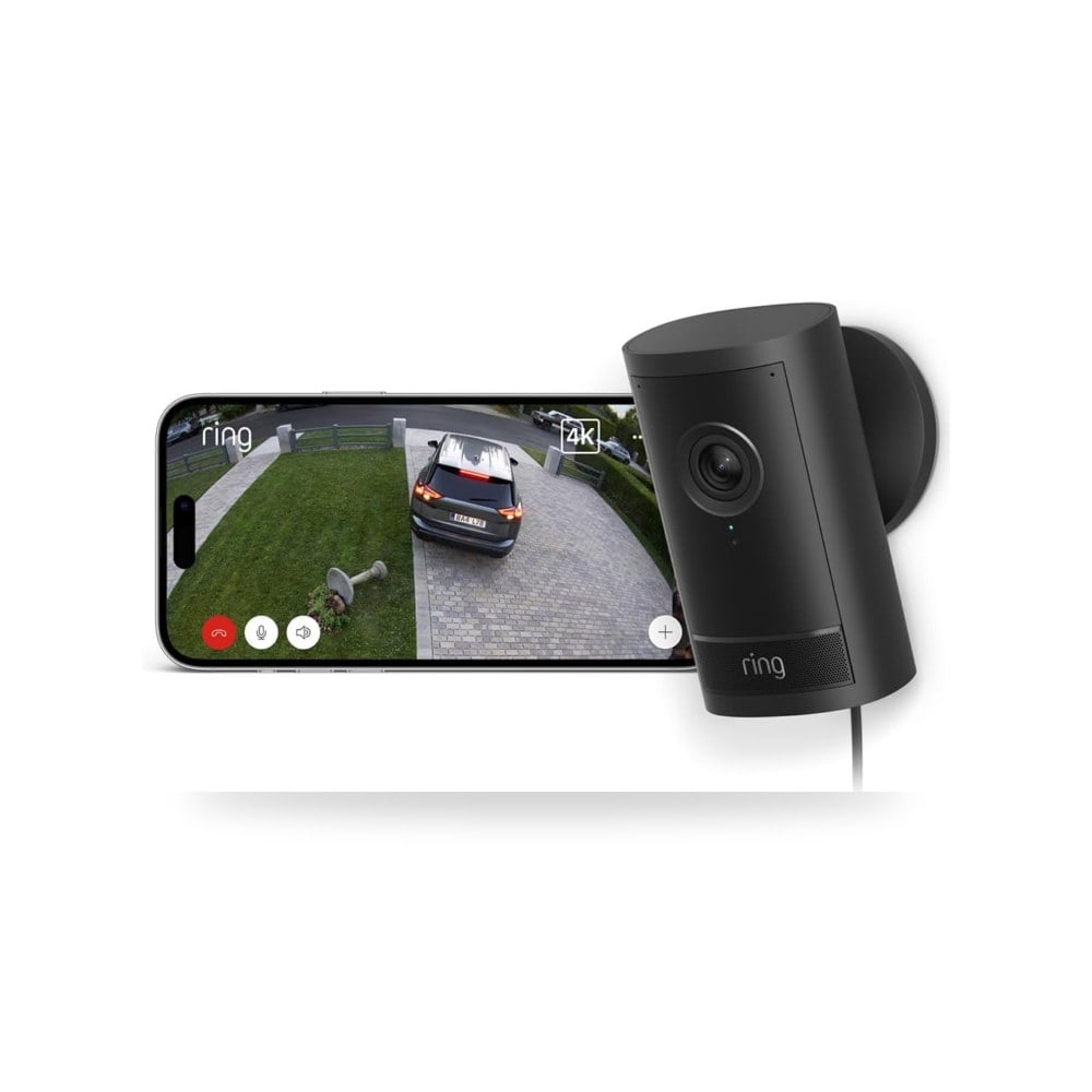 كاميرا Ring Outdoor Camera Pro Plug-In الجديدة | كاميرا باقة Ring Home