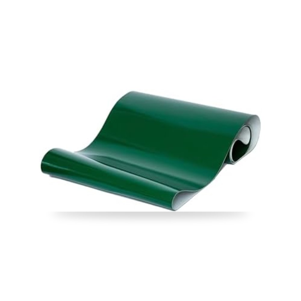 حزام ناقل بلاستيك PVC اخضر 4 مم للاستخدام الصناعي - مذيب