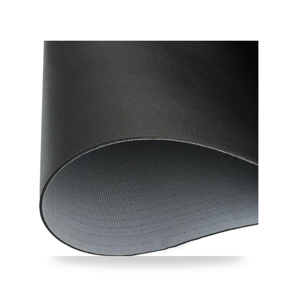 حزام ناقل أسود مات PVC لخطوط الإنتاج التجارية موديل B0FVCR9MVH - ريمكو