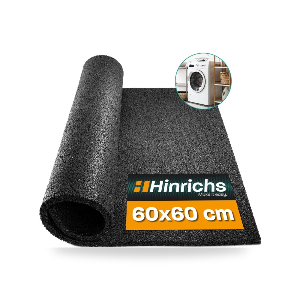 بساط مضاد للاهتزاز للغسالات هينريتشز 60 × 0.6 سم | ريمكو