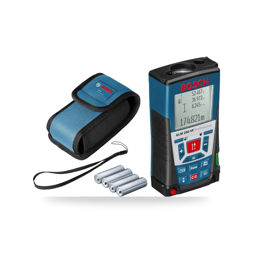 أجهزة قياس المسافات بالليزر حتى 250 متر بوش موديل GLM-250