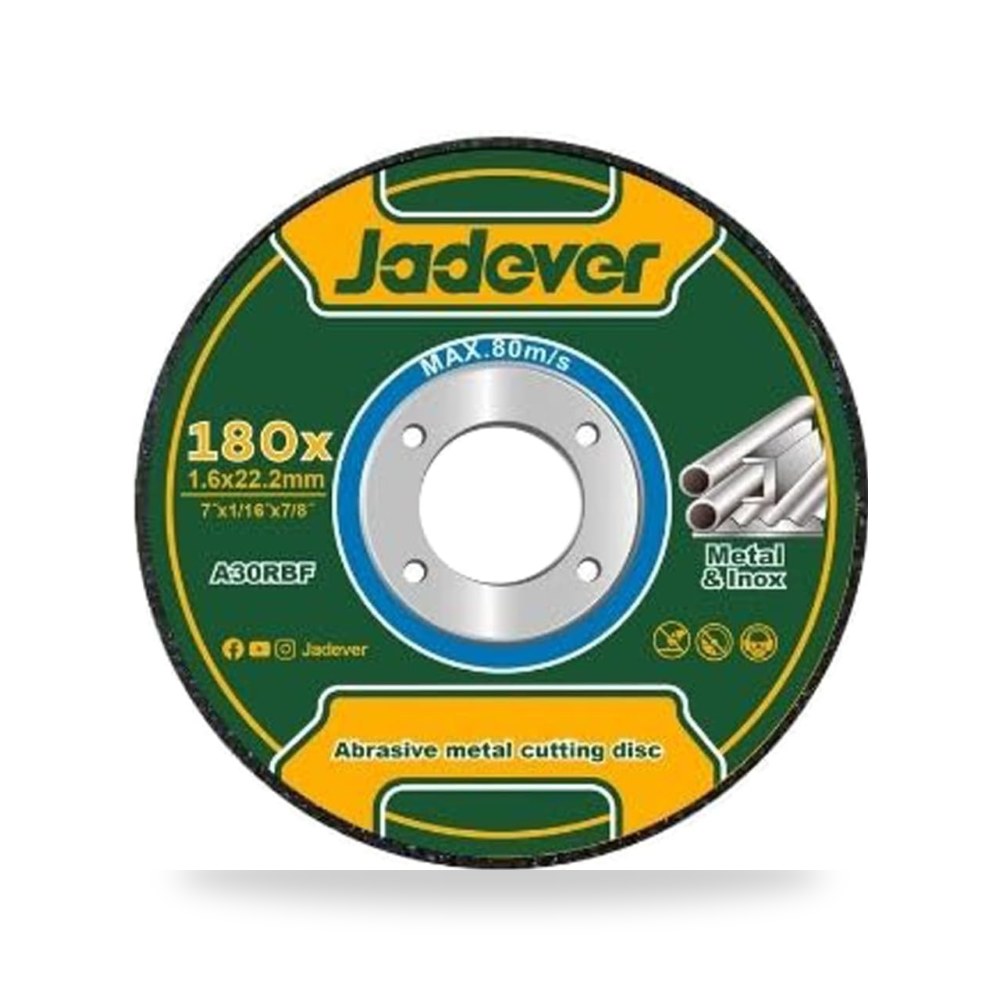 أقراص قطع معادن كاشطة 180 مم جاديفر JADEVER | تسوق الآن بأفضل سعر من ريمكو